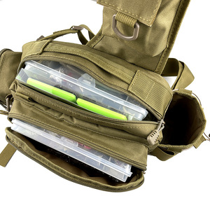 Bolso de Pesca TIN DUC para Exteriores, de Poliéster, 7.56L, Impermeable, de 2 Capas, con Correa Ajustable, para Uso Unisex - Product Image 4