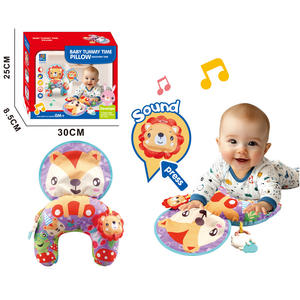 Coussin d'éveil en forme de U pour bébé de 0 à 24 mois, thème animal, pour l'apprentissage de <span class=keywords><strong>la</strong></span> position sur le ventre et le soutien de <span class=keywords><strong>la</strong></span> tête - Product Image 2