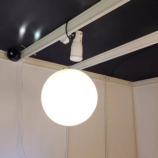 Modern Design Round Light Lunar Chandeliers 3D Printing Planet Moon Hanging Lamps 3D Ball Spherical Light Fixture