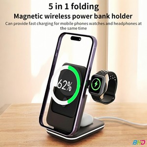 5000mAh sạc di động 3-in-1 gấp Pin gói có thể tháo rời du lịch ngân hàng điện với chủ cho home & văn phòng sử dụng - Product Image 4