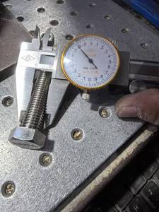 Tornillo de titanio M10x70 S43100 Acero inoxidable 314 UNS S30451 1,4547 DIN933 Perno en Inconel 718 - Product Image 4
