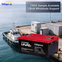 Batterie Lithium LiFePO4 51.2V 150AH à Décharge Profonde Grade A Marine avec BMS Intelligent CAN Bus, Bornes M8, 6000+ Cycles, CE RoHS IP67, OEM ODM