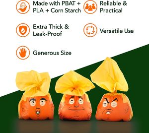 Bolsas para excremento de perro sin perfume Stable Genius – a prueba de fugas y duraderas, 4 rollos (60 bolsas) - Product Image 6