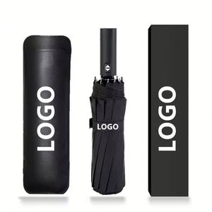 Parapluie personnalisable avec logo imprimé, parapluie coupe-vent à sublimation, cadeau promotionnel, parapluies personnalisés pour fêtes - Product Image 1