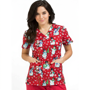 Medical scrub , <b>Christmas</b> Scrub , Hospital Uniform - Product Image 1