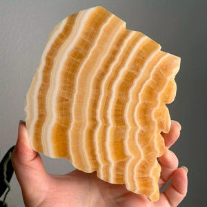 Số Lượng Lớn Bán Buôn Giá Rẻ Giá Mật Ong Tự Nhiên Vàng Calcite Pha Lê <span class=keywords><strong>Rock</strong></span> Slab <span class=keywords><strong>Slice</strong></span> Cho Trang Trí Nội Thất - Product Image 4