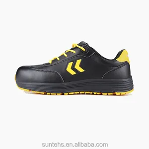 Microfiber Leather Sandwich Lining Security Shoes BH05 SBP+I Plastic Head High Elastic Sponge Insole Shoes