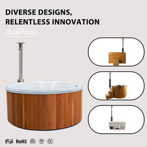 Stufa a Legna ad Alta Efficienza per Riscaldare Grandi Vasche Idromassaggio in Acrilico con Massaggio per 2-3 Persone, Uso Esterno - Product Image 4