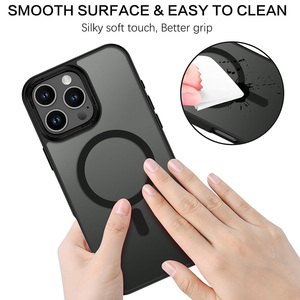 <span class=keywords><strong>เคส</strong></span>โทรศัพท์มือถือระบบแม่เหล็กสำหรับ <span class=keywords><strong>iPhone</strong></span> 16 15 14 <span class=keywords><strong>13</strong></span> 12 TPU แบบนิ่มและ<span class=keywords><strong>เคส</strong></span> PC แบบแข็งด้านหลังรู้สึกถึงผิว - Product Image 2