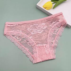 Meilleures ventes de culottes <span class=keywords><strong>en</strong></span> dentelle pour femmes 12 pièces/douzaine de sous-vêtements de bonne qualité <span class=keywords><strong>en</strong></span> gros, 6 couleurs sur une douzaine - Product Image 2