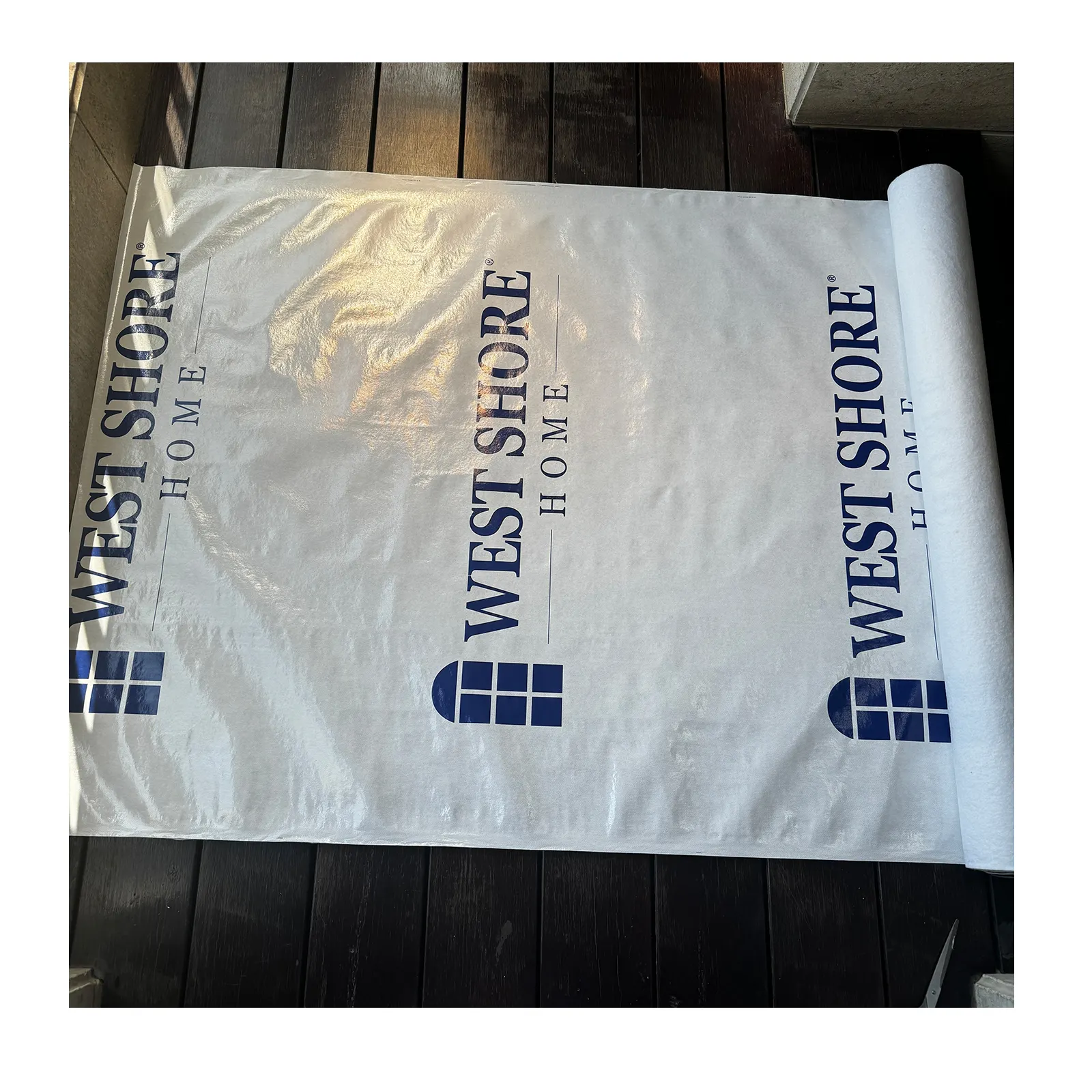 Customized Remodeling Building Material Temporary Shield Textile Adhesive Film