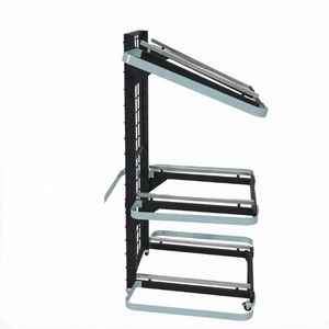 Estante para Barcos <span class=keywords><strong>Redman</strong></span> de Hierro Resistente, Diseño Moderno de Tres Niveles con Estilo de Panel para Aplicaciones Comerciales en Supermercados - Product Image 4
