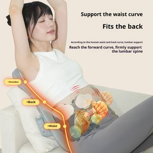 Almohada de masaje multifuncional para todo el hogar, para hombros y cuello, terapia mágica amasada, estera de masaje para la espalda, cojín de masaje - Product Image 2