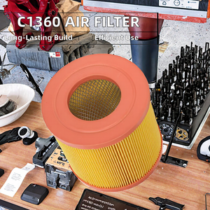Élément de boîtier de filtre à air industriel LIJIA C1360 haute performance et économique pour compresseur d'air, garantie 1 an, neuf, Chine - Product Image 2