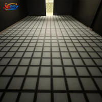 Suelo Interactivo LED para Juegos de Baile, con Luces LED, Juego de Mega Grid, Suelo de Lava, Equipo para Juegos de Escape y Actividades de Team Building