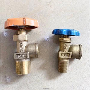Robinet d'angle Ysq-3 1/2 pouce NPT en cuivre pour bouteille de GPL - Product Image 1