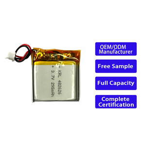 फैक्ट्री ब्लड ग्लूकोज मीटर बैटरी 3.7 वी 482626 285 मील मेडिकल ग्रेड ग्लूकोज मॉनिटर ओम के लिए ली-पॉलीमर सेल - Product Image 1