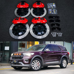 S60-Plus avant 6 pistons et P4-Explore arrière 4 pistons avec système de freinage automatique BBK pour jante de voiture Ford Explore <span class=keywords><strong>20</strong></span> pouces - Product Image 3