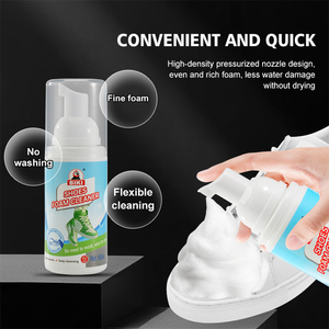 Nettoyant pour chaussures de haute qualité, mousse fine personnalisée pour les voyages, restaure la brillance naturelle, élimine les taches, pour les baskets - Product Image 3