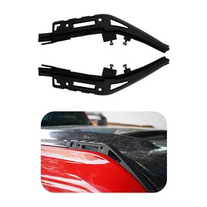 Accesorios exteriores Soportes de ramas de sublínea de capó de aluminio negro sin luces para <span class=keywords><strong>Ford</strong></span> <span class=keywords><strong>Bronco</strong></span> 2021 + - Product Image 1
