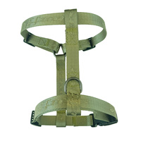 Harnais pour animaux de compagnie en gros, solide, à enfiler, avec anneau en D, boucle à dégagement rapide, durable, réglable, de luxe, pour chiens et chats, pour la promenade en extérieur