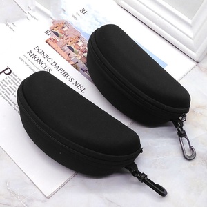 2025 nouveauté Portable lumière Style frais tricoté tissu EVA fermeture éclair étui à lunettes <span class=keywords><strong>pour</strong></span> personnalisable commandes en gros - Product Image 2