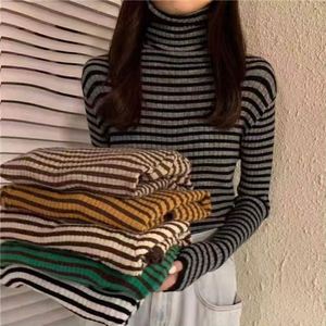 Suéter Grueso de Punto para Mujer, Suéter de Manga Larga, Jersey Ajustado - Product Image 1