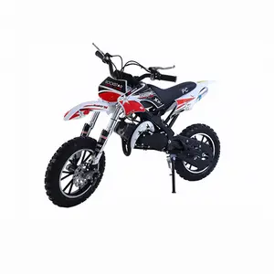 49cc Harga Baru Cepat 2 Tak Off Road dengan Roda Gigi Lampu Besar Tampilan Kecepatan Sepeda Motor Trail Populer