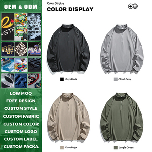 Custom Lightweight Breathable Sun Protection Long Sleeve Shirt Moisture Wicking Quick Dry Fitness Top Odor Resistant Casual - Product Image 3