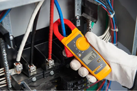 Multimètre à pince numérique AC MT-Fluke 302+ CAT III 600V 400A avec écran LCD rétroéclairé pour la maintenance électrique – Original