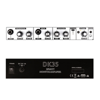 Amplificateur de clavier électronique OEM DK35 35W pour enregistrement OTG, entrée microphone, égaliseur 2 bandes, réverbération, monitoring casque
