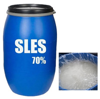 سعر كيميائي لمادة Texapon SLES N70 ، مادة أنيونية فاكتانت سطحي ، CAS CAS-34-2 ، مستحضرات التجميل والمنظفات السعر الكيميائي