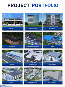 Impianto di Produzione di Strutture in Acciaio con Impianti Supportivi Completi, Soluzione per Edifici Industriali Prefabbricati - Product Image 4
