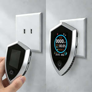 גלאי גז טבעי, עשן ופחמן חד-חמצני 5 ב-1, דגם חדש לשנת <span class=keywords><strong>2026</strong></span>, מסך LCD דיגיטלי באיכות HD, עם אזעקה לחיבור לחשמל. - Product Image 3