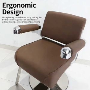 Fauteuils de Salon de Coiffure Haut de Gamme, Chaises de Coiffure Exclusives Réglables, Fauteuils de Coiffure pour Coloration à Chaud - Product Image 5