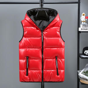 LAYENNE Venta caliente <span class=keywords><strong>acolchado</strong></span> de talla grande Casual invierno <span class=keywords><strong>acolchado</strong></span> Puffer <span class=keywords><strong>chaleco</strong></span> cremallera sin mangas Crop Top chalecos chaqueta - Product Image 5