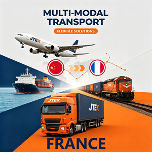 Service de transport multimodal ferroviaire et routier Chine-France, transitaire porte-à-porte DDP DDU - Product Image 1