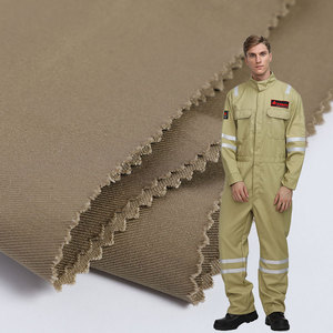 Tissu de vêtements de travail intrinsèquement ignifuge en coton FR personnalisé en gros pour travailleur - Product Image 4