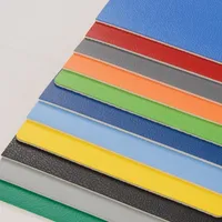 Revêtement de sol en vinyle PVC homogène en rouleau de 2*20m pour supermarché