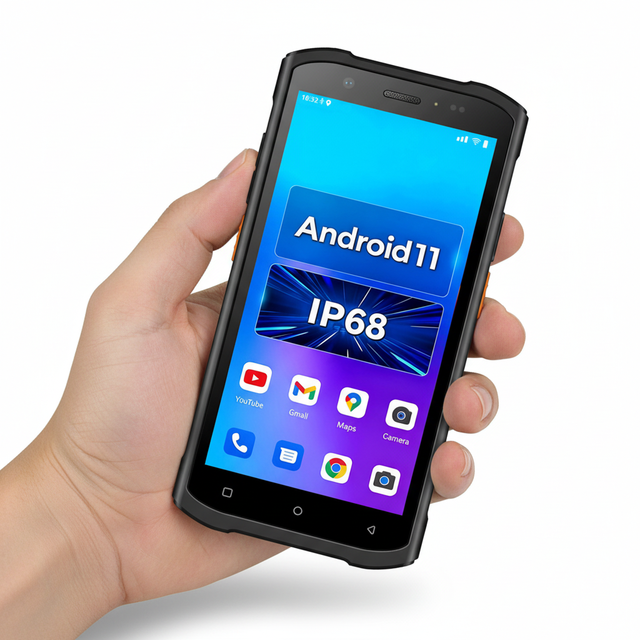 5.5 Inch Handheld PDA Android 11 Data Collectors Pdas 1D 2d Barcode Scanner 5.5in Touch Screen Android Barcode Scanner Inventory