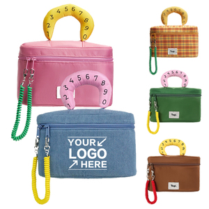 Sac à hot-dogs Tagi Hado à design superposé, organisateur de rangement élégant en tissu Oxford 600D, imprimé sérigraphié, imperméable et spacieux - Product Image 1