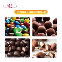 LST Fabrication automatique de dragées à chocolat Machine à enrober les bonbons nouvelle condition pour les noix, le lait, les légumes et la farine