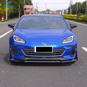 <b>Car</b> Front Bumper Lip <b>Diffuser</b> Spoiler Glossy Black Modification Part for Subaru BRZ-DC 2022 Bumper Protector <b>Car</b> Accessories - Product Image 4