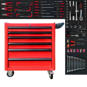 Chất lượng cao tùy chỉnh bán buôn Heavy Duty <span class=keywords><strong>7</strong></span> ngăn kéo công cụ lưu trữ Con lăn công cụ tủ - Product Image 4