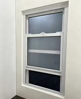 Ventana de Aluminio de Doble Hoja para Edificios Residenciales