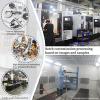Service d'usinage CNC OEM, perçage en acier inoxydable, prototype métallique personnalisé de précision, dissipateur de chaleur en aluminium anodisé, fil EDM
