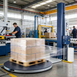 Máquina Automática para Empaquetado con Film Estirable de Plástico con Bandeja para Envolver Bolsas con 2 Años de Garantía Hecha en España - Product Image 3