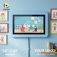 Écran tactile interactif mural pour enfants OEM ODM avec système Android Windows
