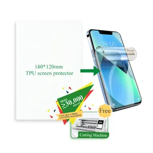 120*180Mm Universal Screen Protector Cut To Fit Hd Clear Ultra-Thin Factory Hydrogel Tpu Screen Protector Film Sheet