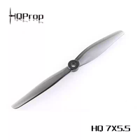 Hélice HQProp 7X5.5 à 2 pales 7055, hélice à haute efficacité pour avion à double moteur quadricoptère longue portée de 7 pouces